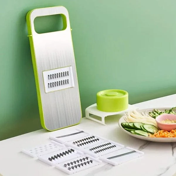 5in1 Vegetable Cutter | Multifunctional Stainless Steel Vegetable Cutter & Slicer | Kitchen Tool